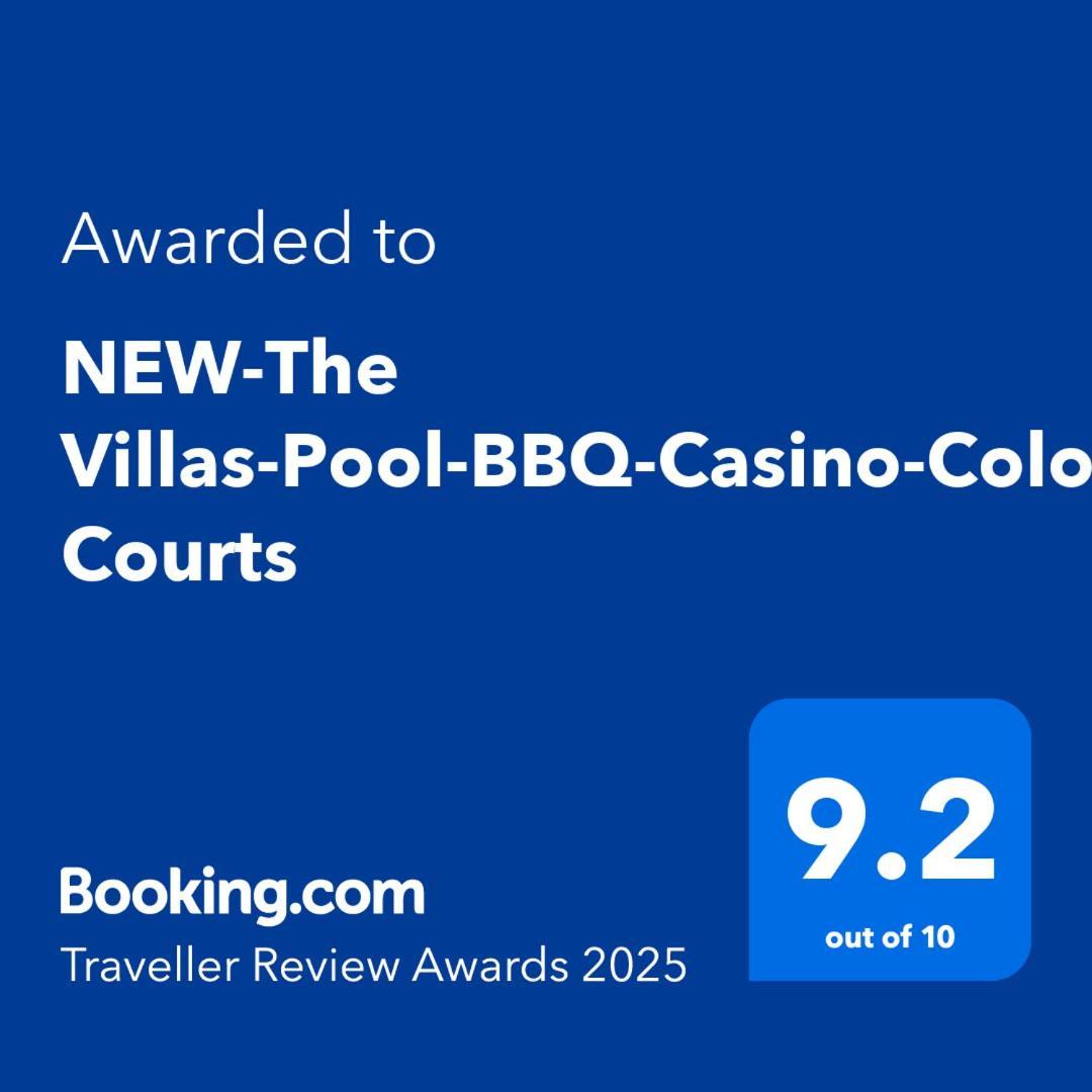 New-the Villas-pool-bbq-casino-colosseum-beach-tennis Courts